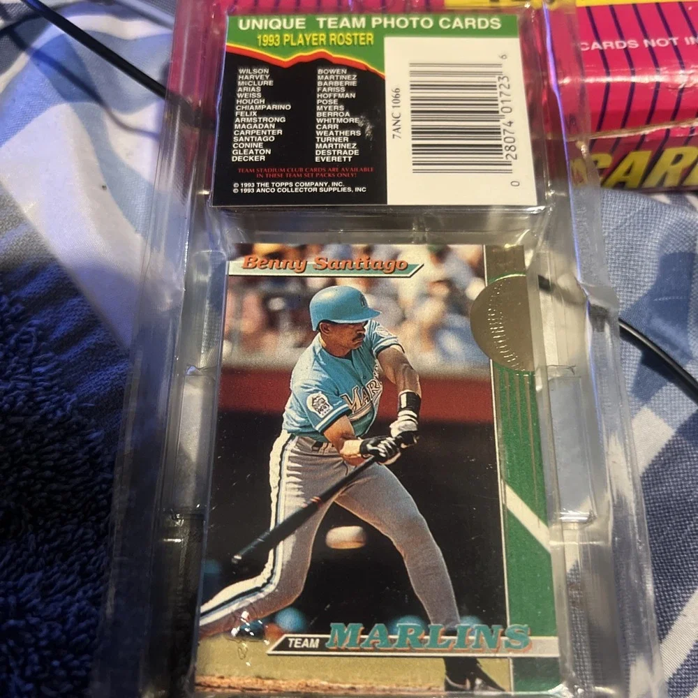 1993 Topps Stadium Club Premiere‎ Edition Florida Marlins Team Set SEALED 1st yr